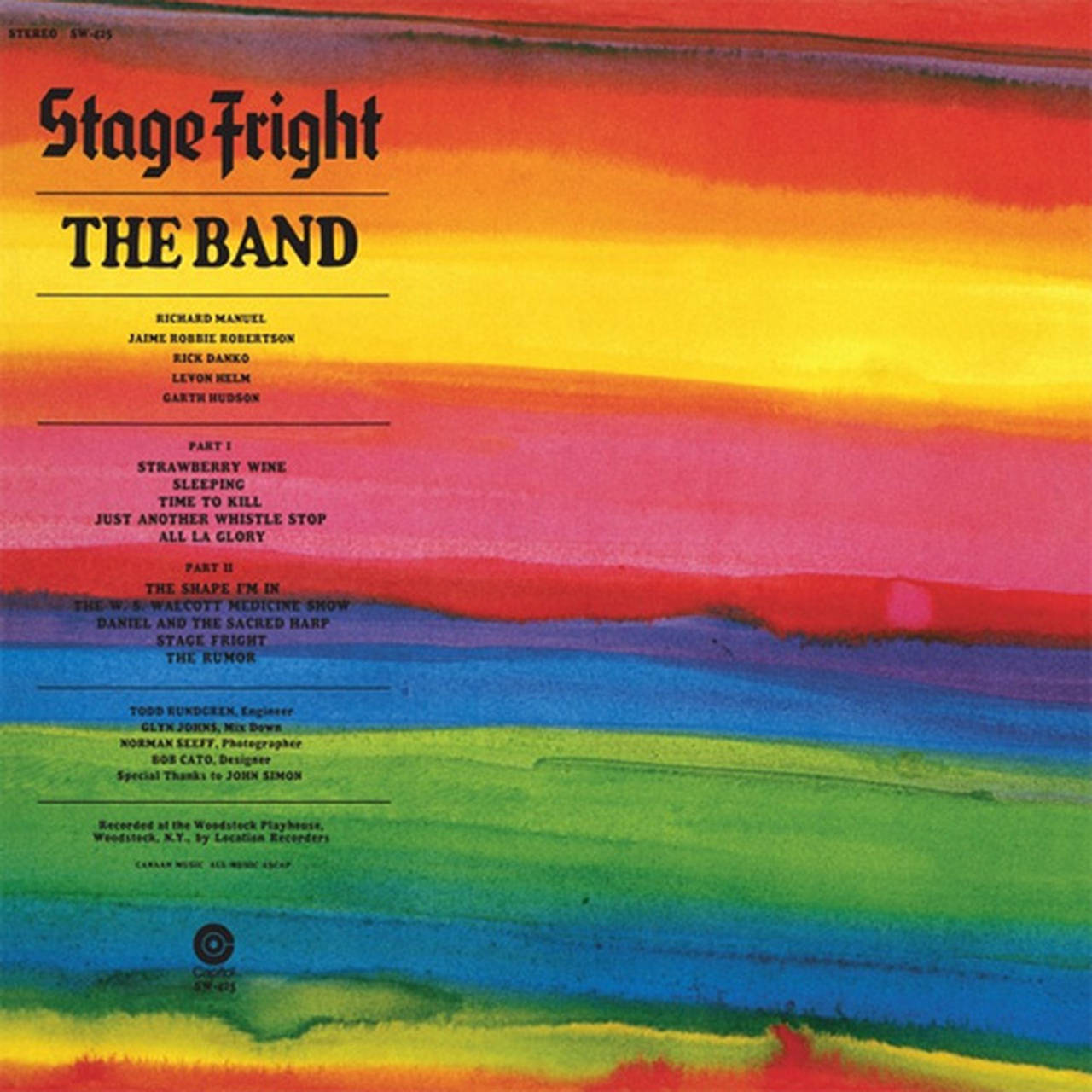 The Band Stage Fright 180g LP (Vinyl)