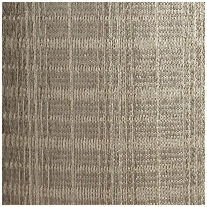 Springcrest Gray Weave Medium Drum Lamp Shade 15" Top x 15" Bottom x 11" High (Spider) Replacement with Harp and Finial