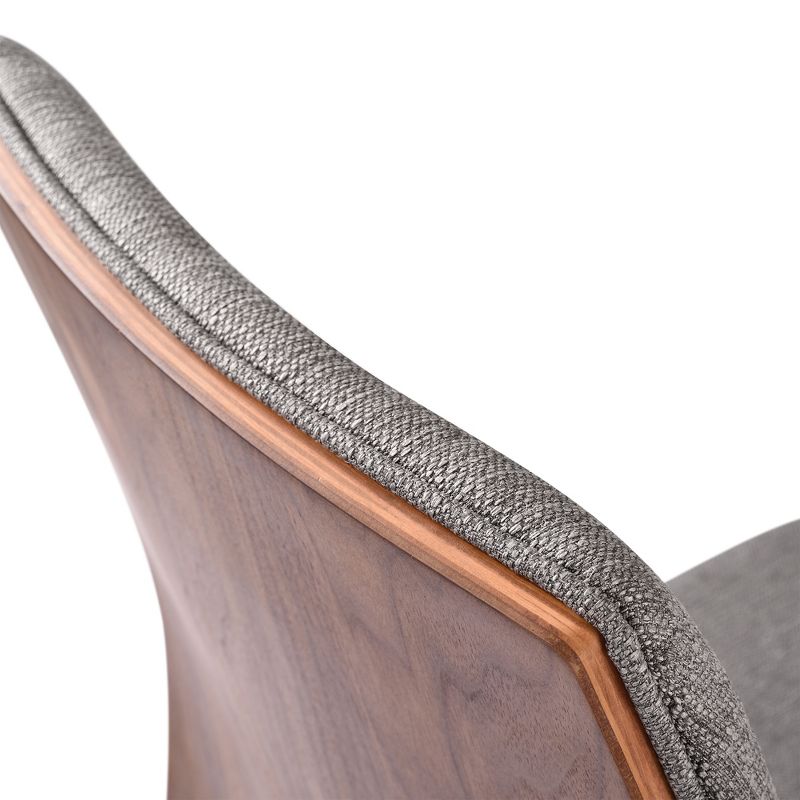 Set of 2 Anchorage Mid Century Dining Chair Gray - Modern Home