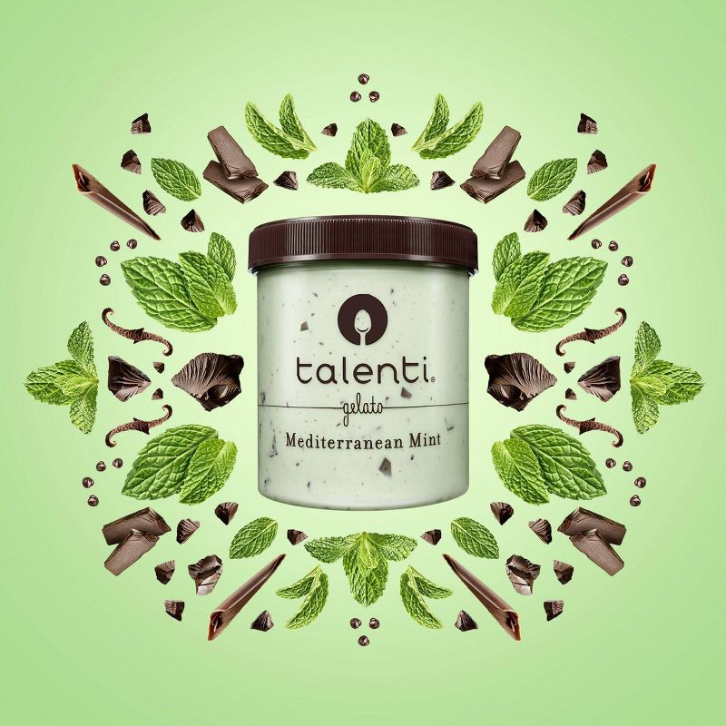 Talenti Mediterranean Mint Gelato - 16oz