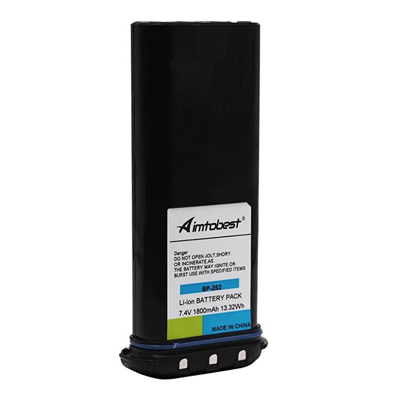 1800mAh Liion Battery Compatible for ICOM ICM34 ICM36 M34 M36 Portable Radios