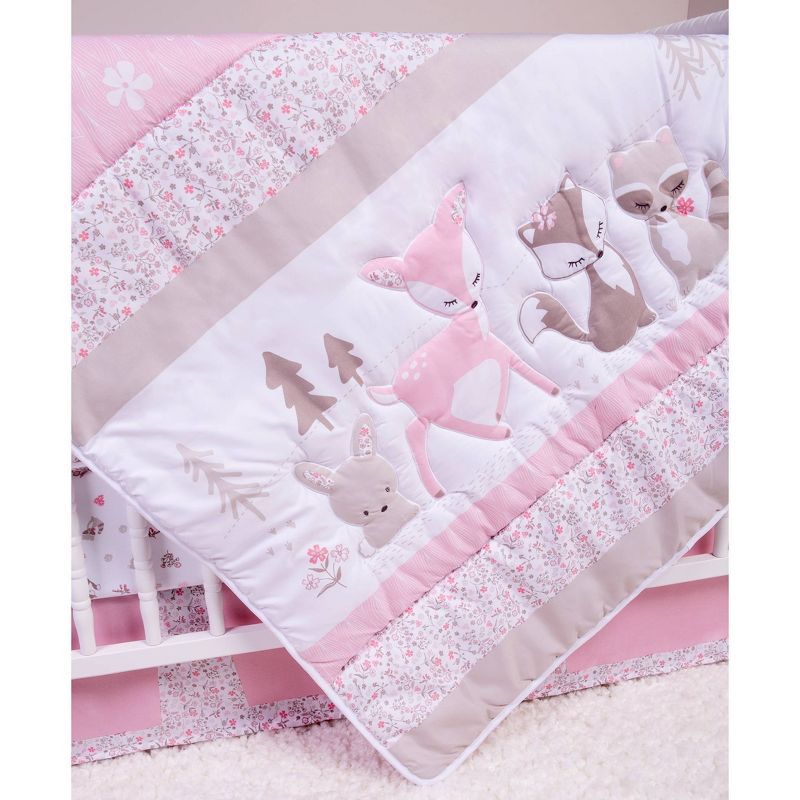 Sammy and Lou Sweet Forest Friends Crib Bedding Set - 4pc