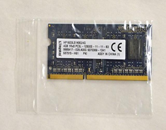 Kingston 4GB 1RX8 PC3L-12800S-11-11-B3 HP16D3LS1KBG/4G DDR3 Laptop Memory