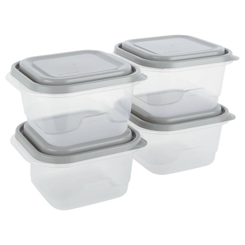 GoodCook EveryWare Square 5.2 Cups Food Storage Container - 4pk