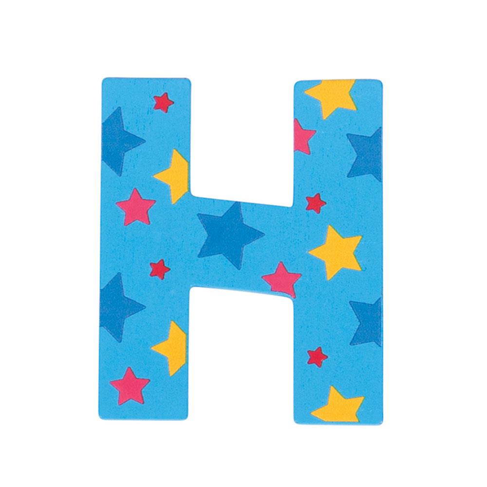 Star Letter H (Blue)
