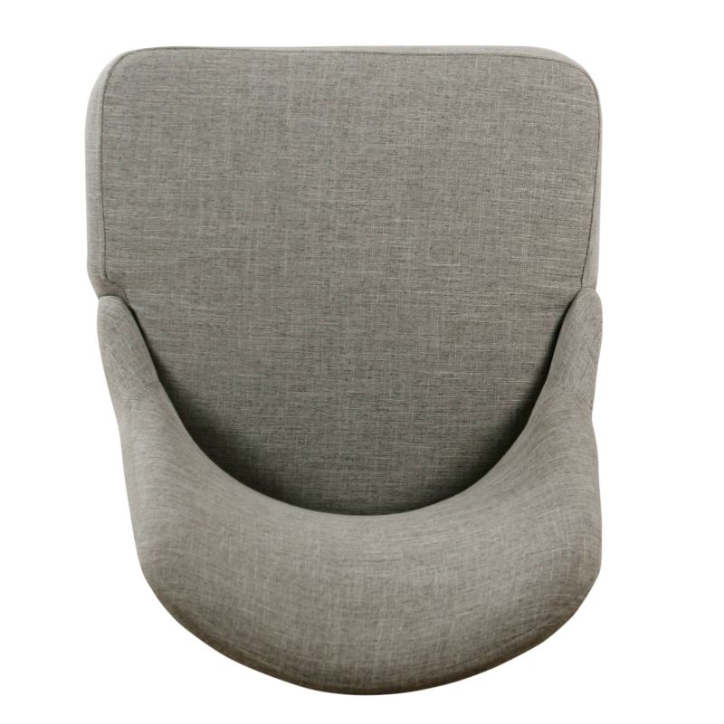 Hemet Gayle Side Chair Woven Gray - HomePop