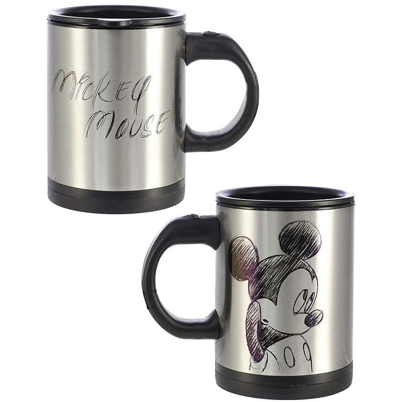 Seven20 Disney Mickey Mouse Sketch Art Self-Stirring Mug