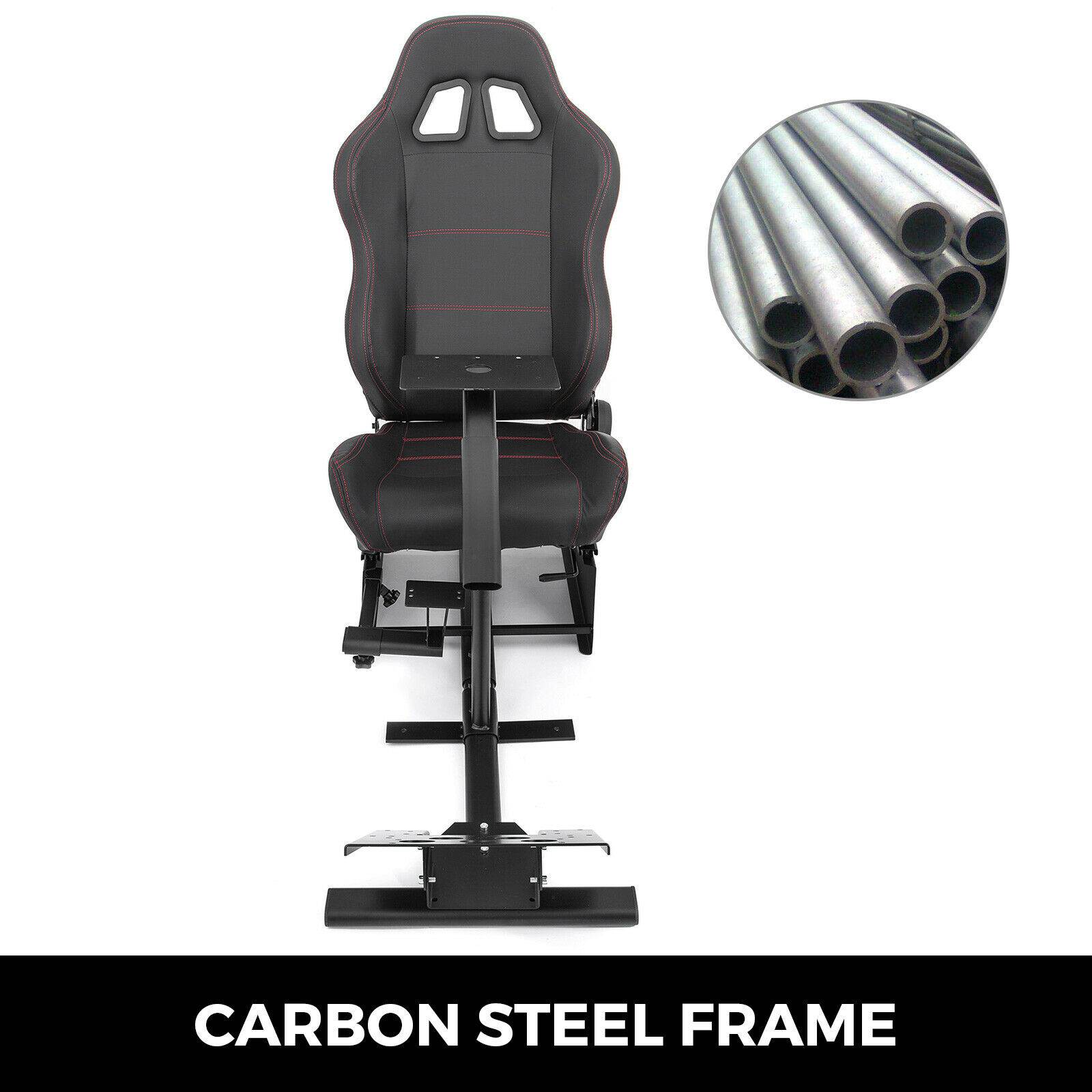 VEVOR Racing Simulator Cockpit Adjustable Driving Gaming Seat for PS3/4 Xbox G29 G920 PC Foldable Racing Chair with Gear Shift