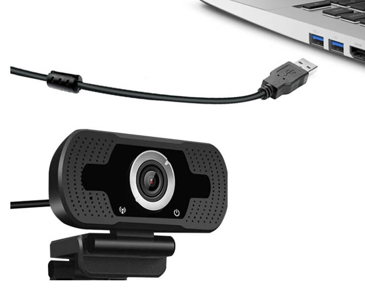 KINGZONE Webcam for PC, 1080P Full HD Web Camera with Microphone for Desktop Mac Smart TV, with USB Plug, Compatible for Win10/8/8.1/7/XP Linux for Skype, Streaming, Teleconference, Video Chat