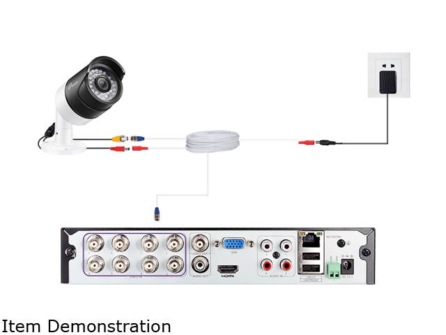 Loocam 1080P HD Outdoor 1920TVL Hybrid 4-in-1 CVI/TVI/AHD/960H Security Weatherproof Bullet Metal Camera with 150ft Automatic Infrared Surveillance Night Vision for Hybrid TVI/CVI/AHD/960H Analog DVR