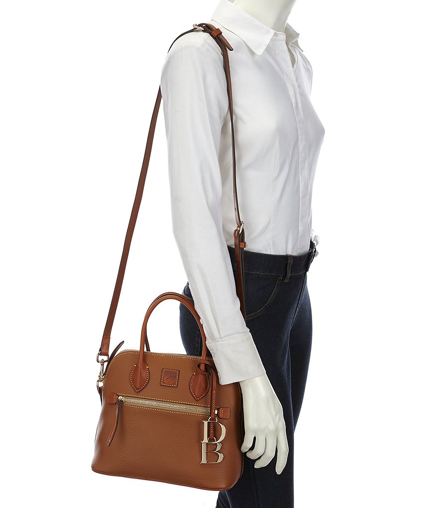 Dooney & Bourke Pebble Collection Domed Satchel Bag
