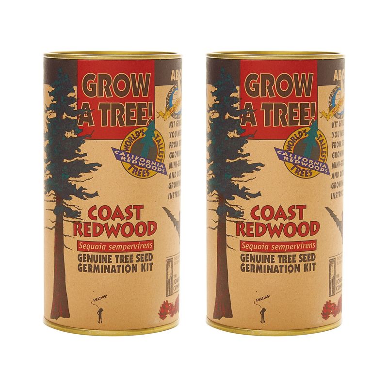2pk Coast Redwood Seed Grow Kit - The Jonsteen Company