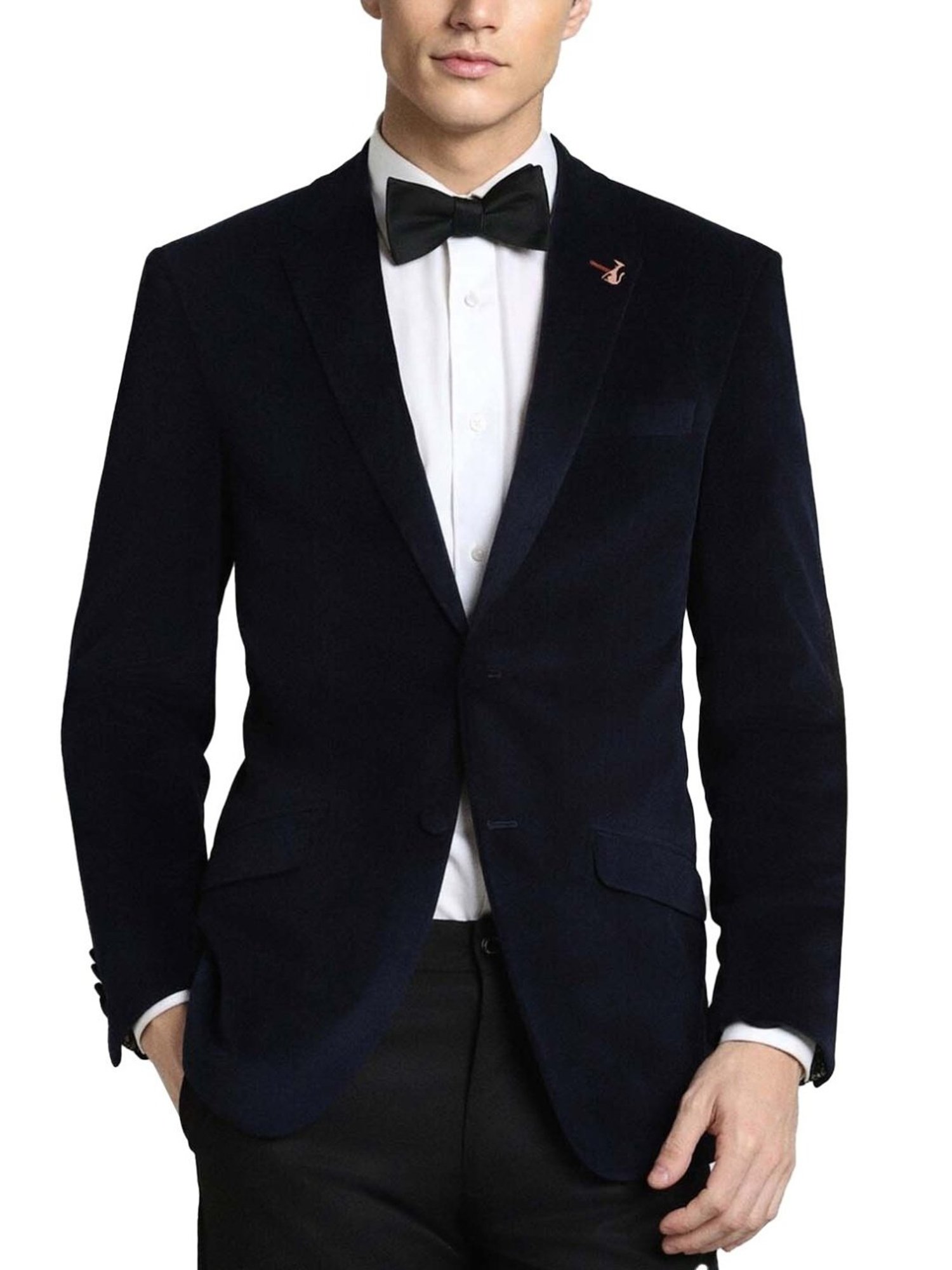 Simon Carter London Navy Regular Fit Blazer