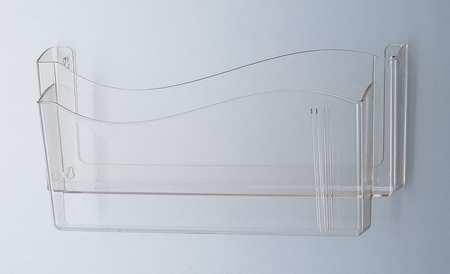 OFFICEMATE 21664 Unbreakable Wall Pocket,Legal/Ltr,Clear