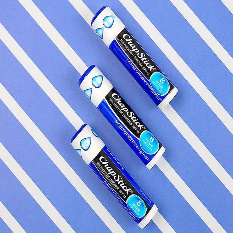 Chapstick SPF 25 Protection Lip Balm - Sun Defense & Original Moisturizer - 2ct/0.30oz