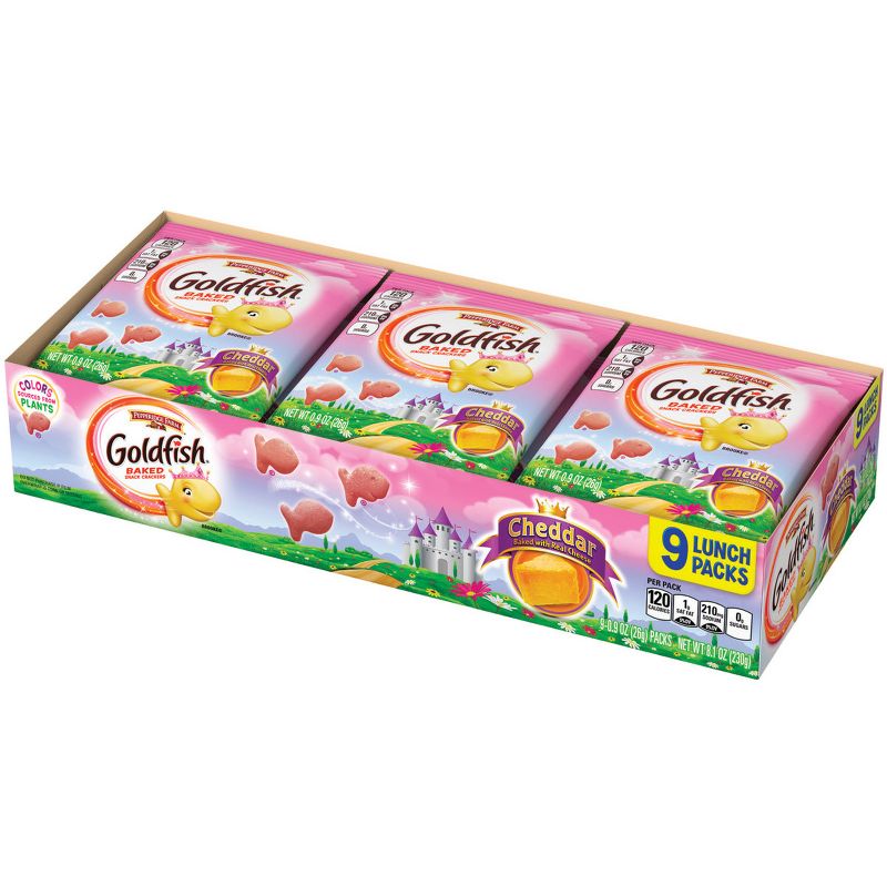 Pepperidge Farm Goldfish Princess Cheddar Crackers - .9oz/9ct