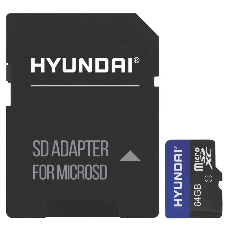 Hyundai 64GB microSDXC - Class 10/UHS-I (U1) - Retail	