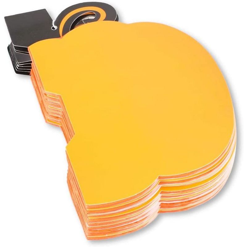 Spooky Central 12 Pack Pumpkin Honeycomb Centerpiece for Halloween Decorations (10 in)