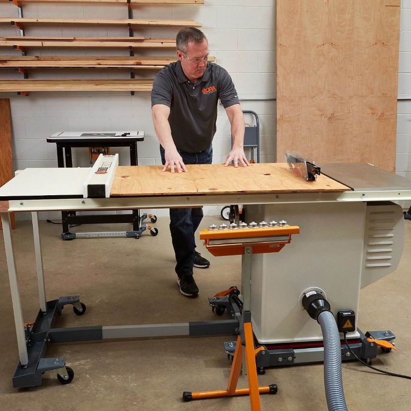 Bora Tool Portamate Power Tool Mobile Base and T-Extension, 1500 lb Capacity