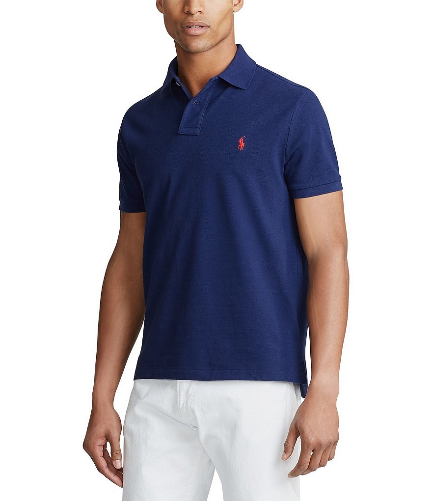 Polo Ralph Lauren Classic-Fit Solid Mesh Polo Shirt