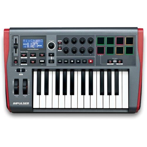 Novation Impulse 25 USB/MIDI 25-Key Keyboard Controller
