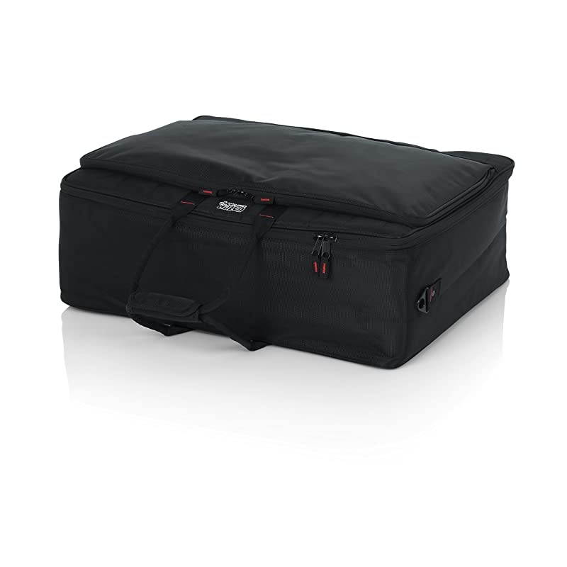 Cases Padded Nylon Mixer/Gear Carry Bag with Removable Strap; 25" x 19" x 8" (G-MIXERBAG-2519)