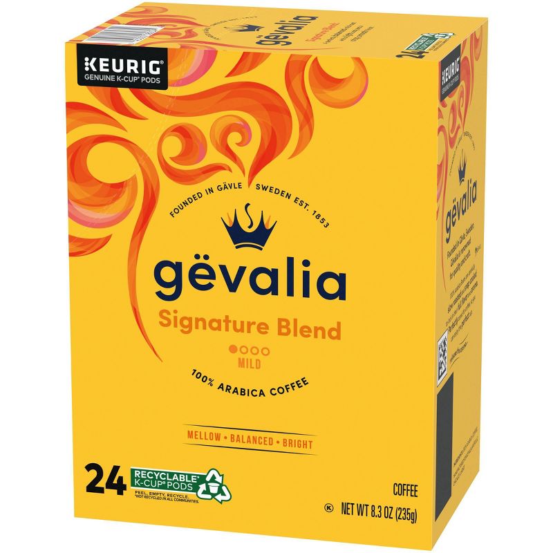 Gevalia Signature Blend Medium Roast Coffee Pods - 24ct