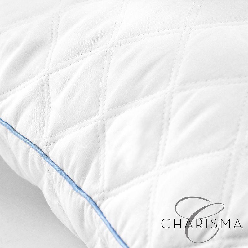 Charisma Gel-Infused Memory Foam Cluster Jumbo Pillow