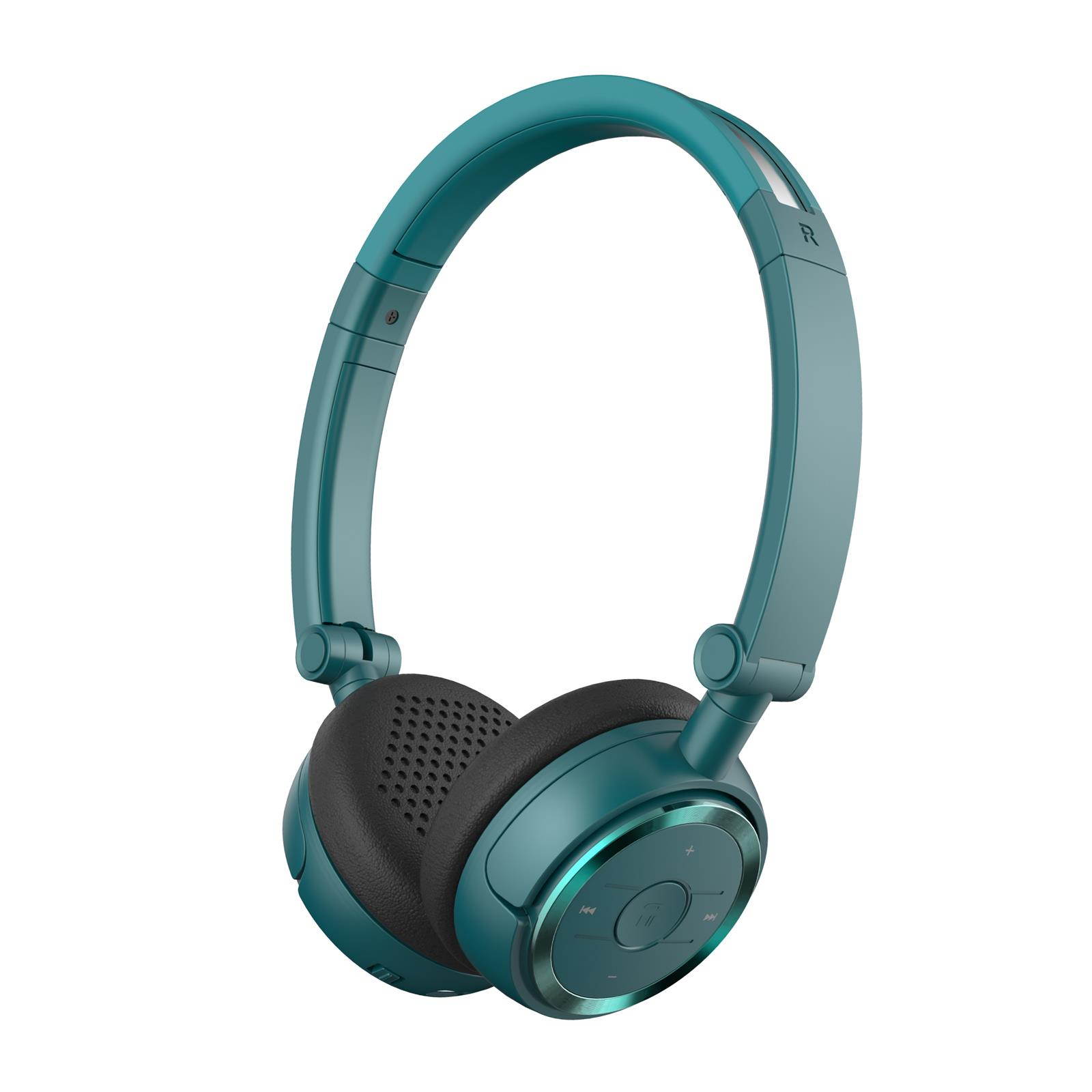 Edifier W675BT On-ear Bluetooth v4.1 Headphones Foldable with NFC Connect 40mm Drivers - Blue