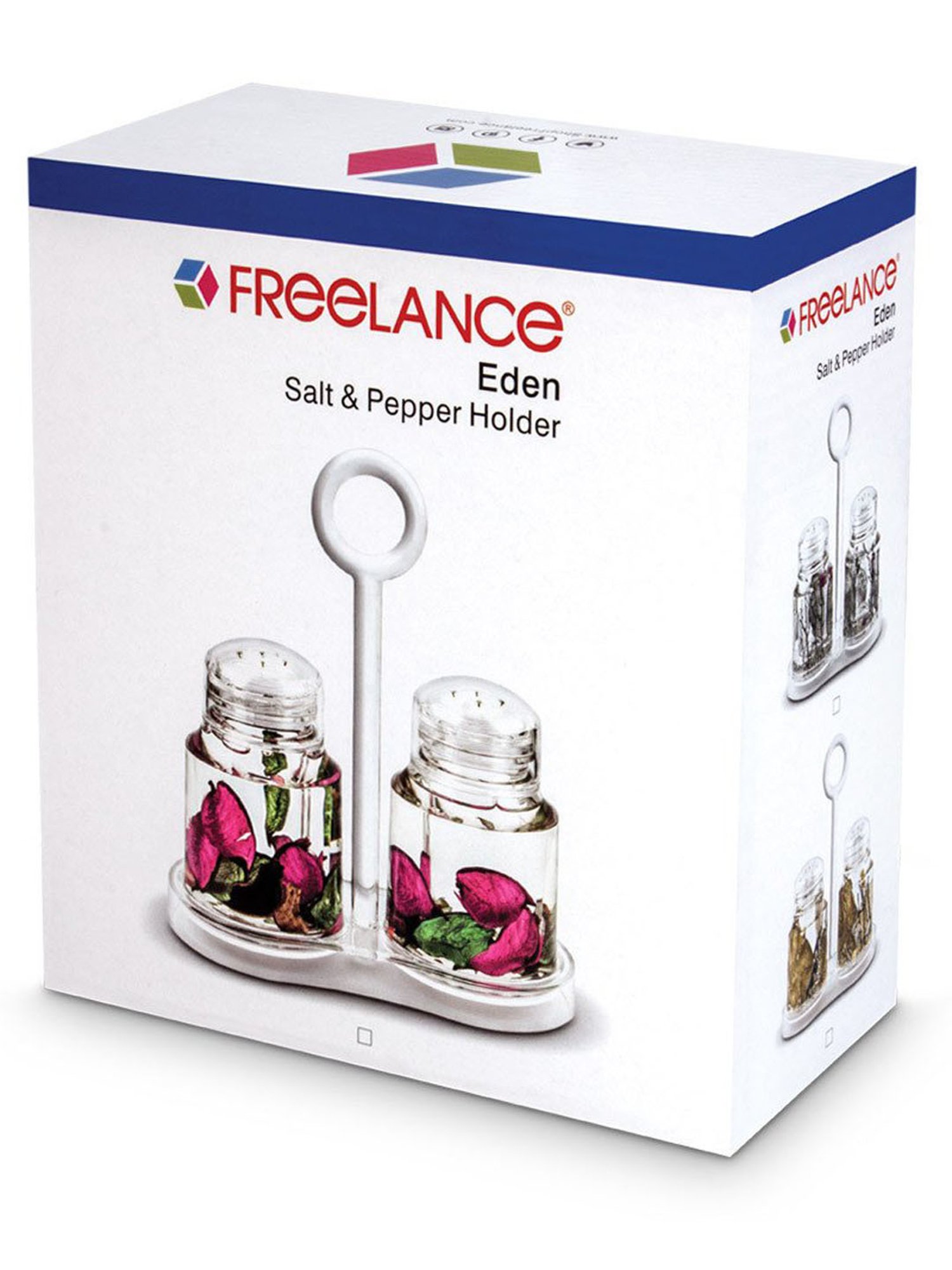 JOSEPH JOSEPH Grey Polypropylene 33 cm Rotating Kitchen Cupboard Store - Set of 1