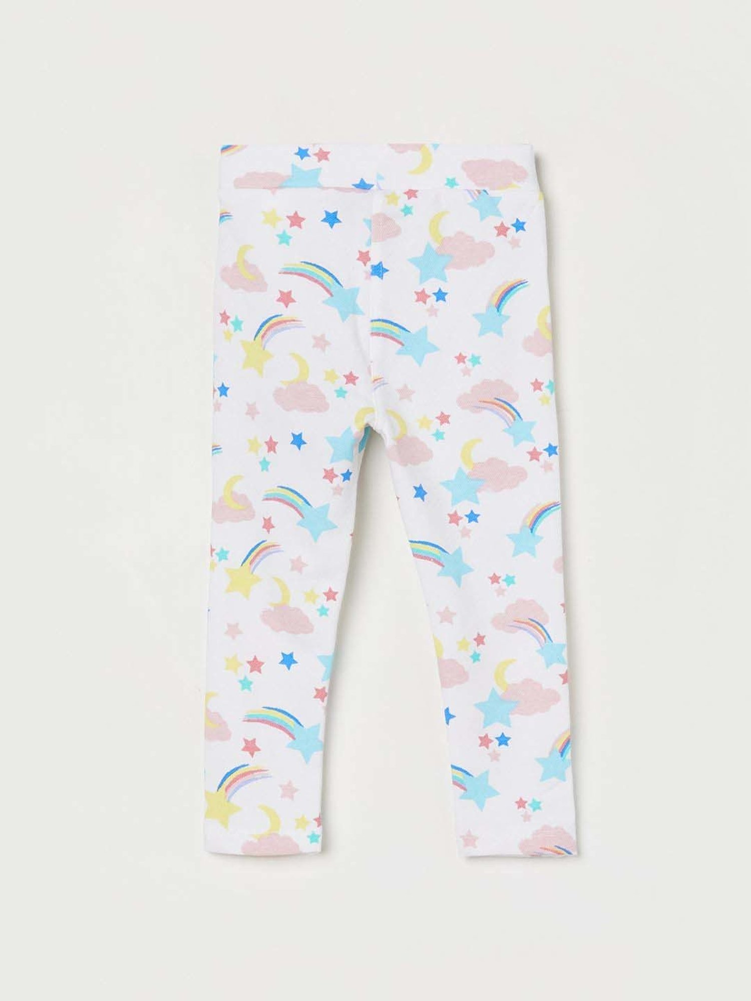 Nino Bambino Kids Multicolor Printed Leggings