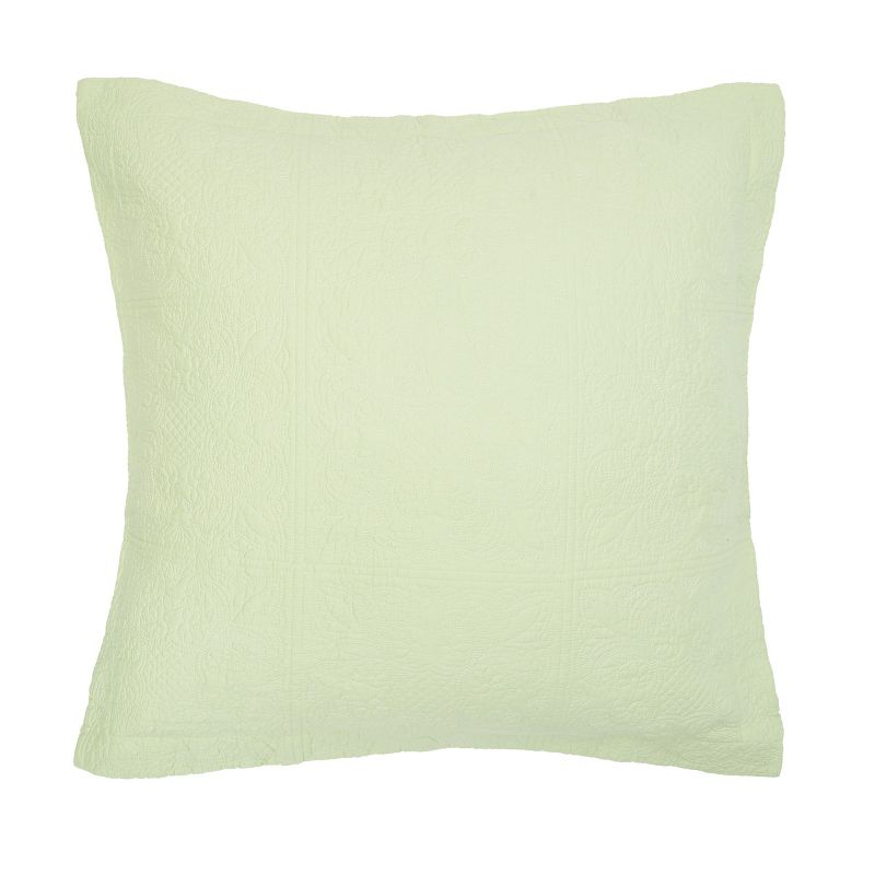 C&F Home 26" x 26" Apple Green Euro Sham