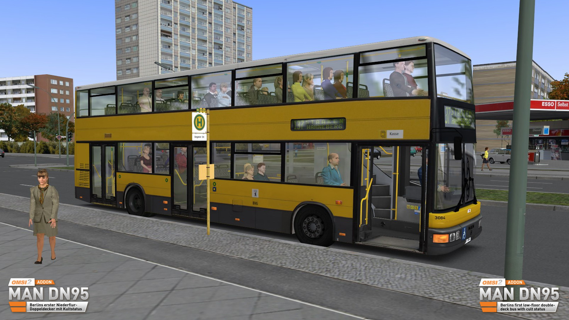 OMSI 2 Add-On E-Bus Hamburg  [Online Game Code]