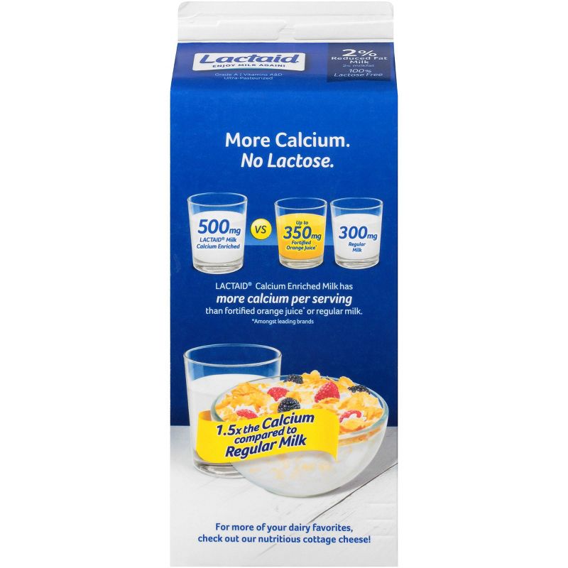 Lactaid Lactose-Free Calcium Enriched 2% Milk - 0.5gal