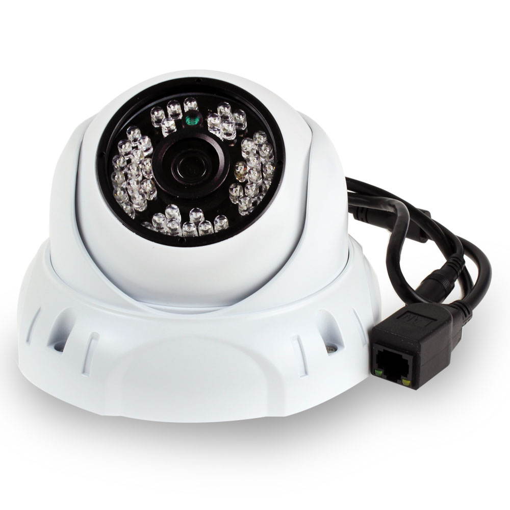 GW5091IP 5 Megapixel 2592 x 1920 Pixel HD 1920P Outdoor Network PoE Power Over Ethernet 1080P Security IP Camera 3.6mm Lens 130 Feet Night Vision - Compatible with Danale and Blue Iris Apps
