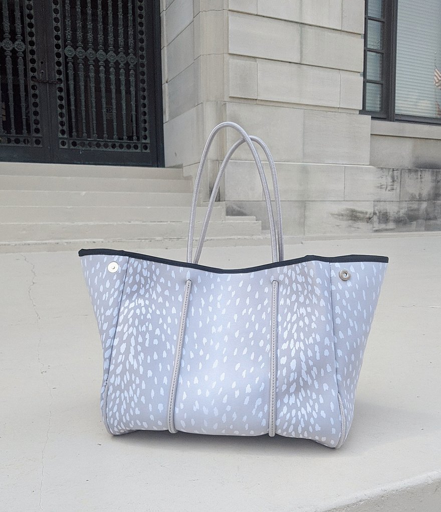 Kurt Geiger London Kensington Llama Straw Basket Bag