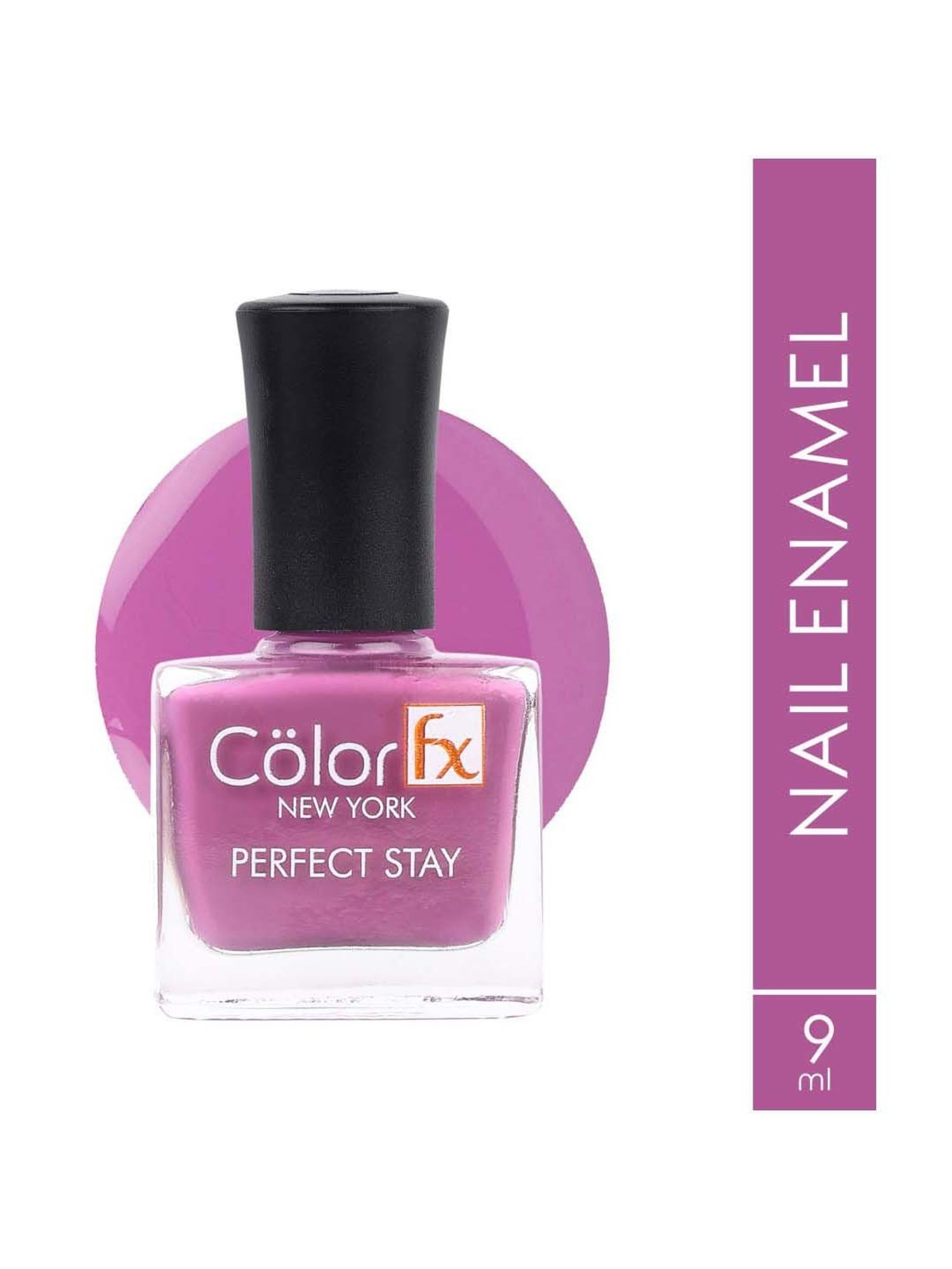 Color Fx Glossy, Nail Enamel, Purple - 9 ml