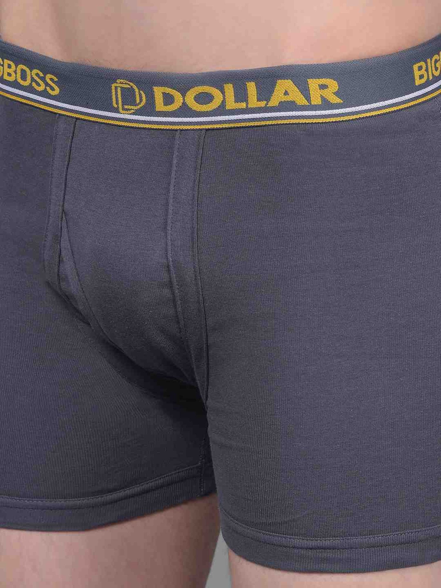 Dollar Bigboss Assorted Cotton Regular Fit Trunks - Pack Of 5