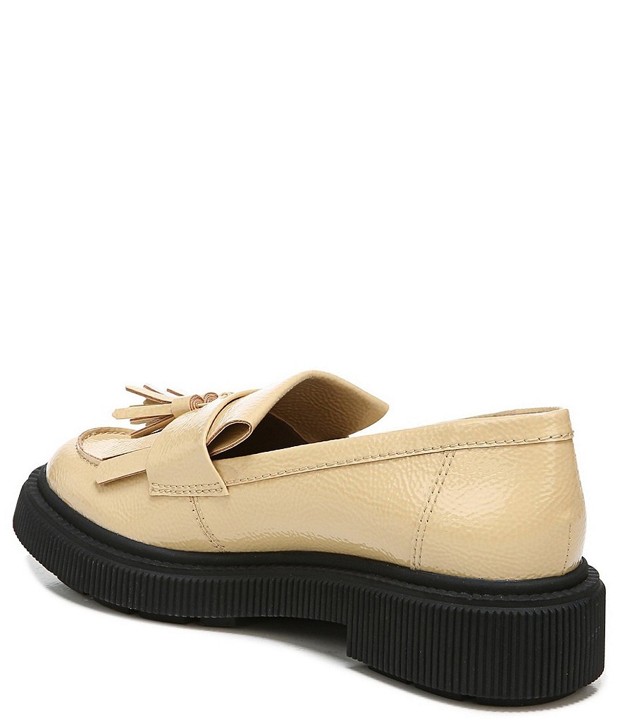 Franco Sarto Jack Kiltie Fringe Tassel Patent Loafers