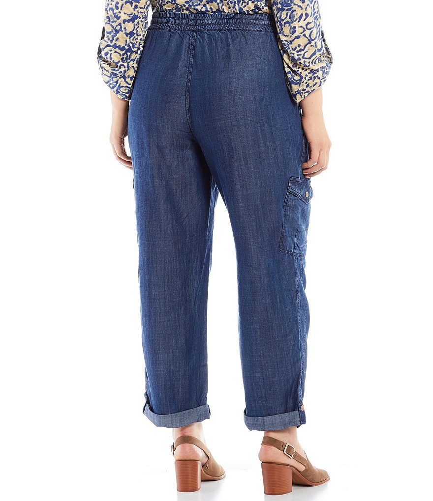Westbound Plus Size the HIGH RISE fit Denim Skinny Cropped Pants
