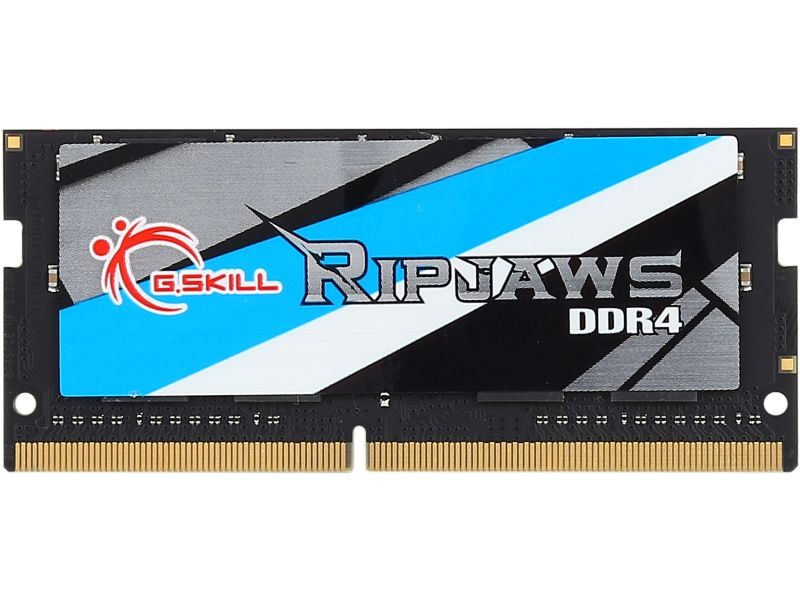 G.SKILL Ripjaws SO-DIMM 8GB 260-Pin DDR4 SO-DIMM DDR4 3200 (PC4 25600) Laptop Memory Model F4-3200C18S-8GRS