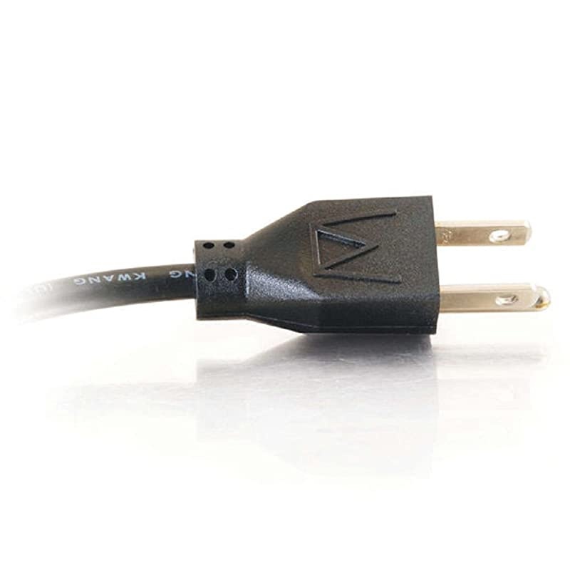 03114 18 AWG Outlet Saver Power Extension Cord NEMA 515P to NEMA 515R TAA Compliant Black 3 Feet 091 Meters