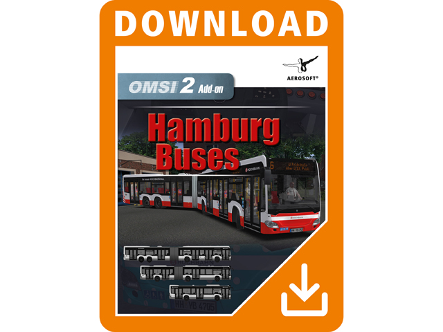 OMSI 2 Add-On E-Bus Hamburg  [Online Game Code]