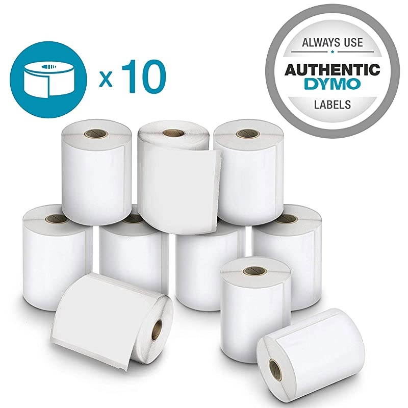 Authentic LW Extra Large Shipping Labels | Authentic  Labels for LabelWriter 4XL Label Printer (4" x 6"), 10 Roll of 220 (2200 Total)