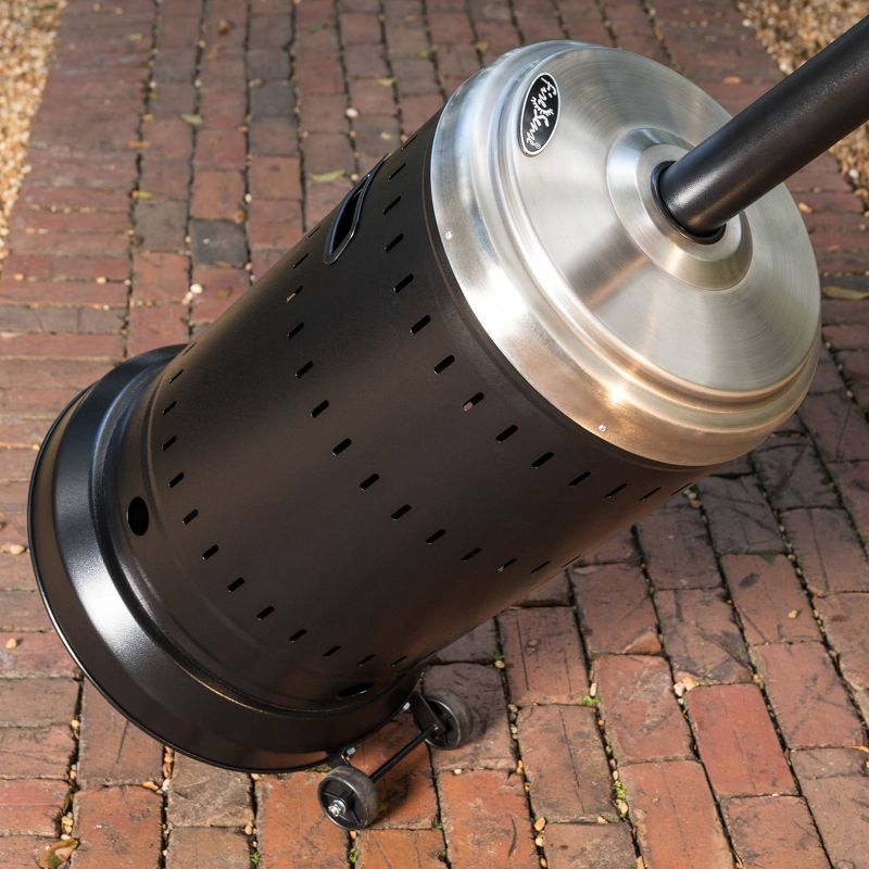 Patio Heater Onyx/Stainless Steel Finish - Fire Sense