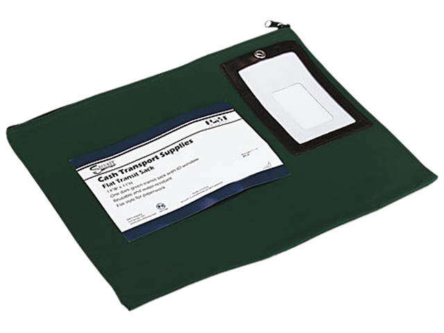 PM Company 04648 Flat Dark Green Transit Sack, 14w x 11h