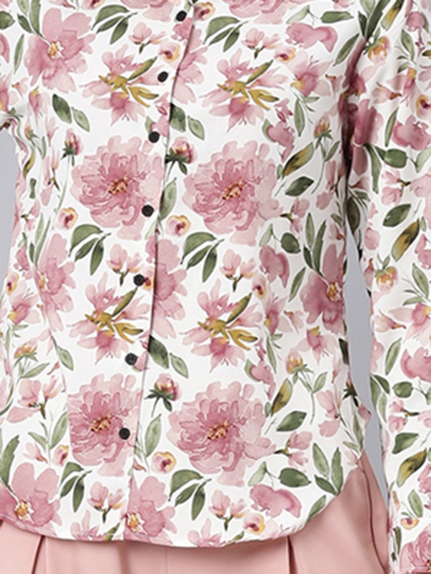 SHOWOFF Peach Printed Co-ord Set