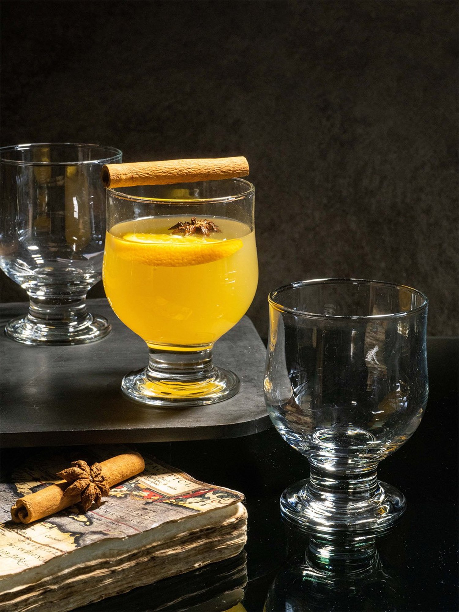 ROXX Transparent Glass Everyday Glasses - Set of 6 (300ml)