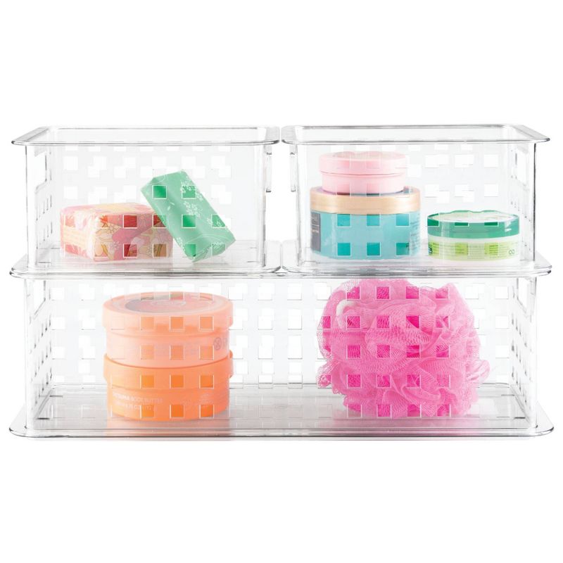 3pc Zia Stack and Slide Set Clear - iDESIGN