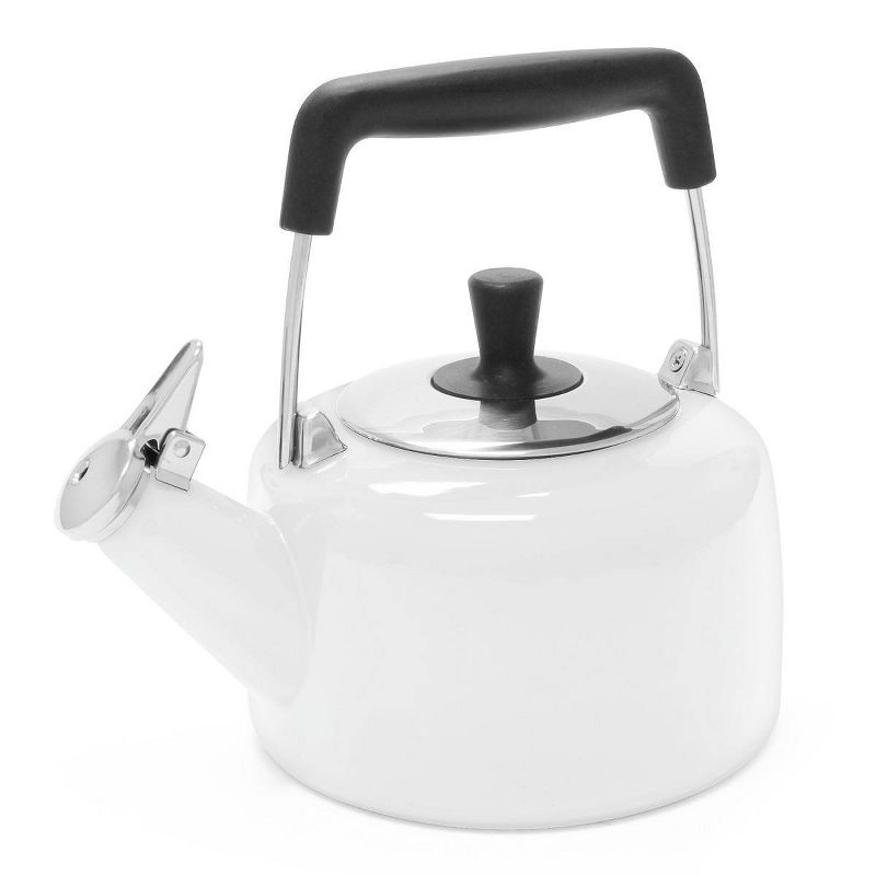 Chantal 1.4qt Freida Teakettle - White